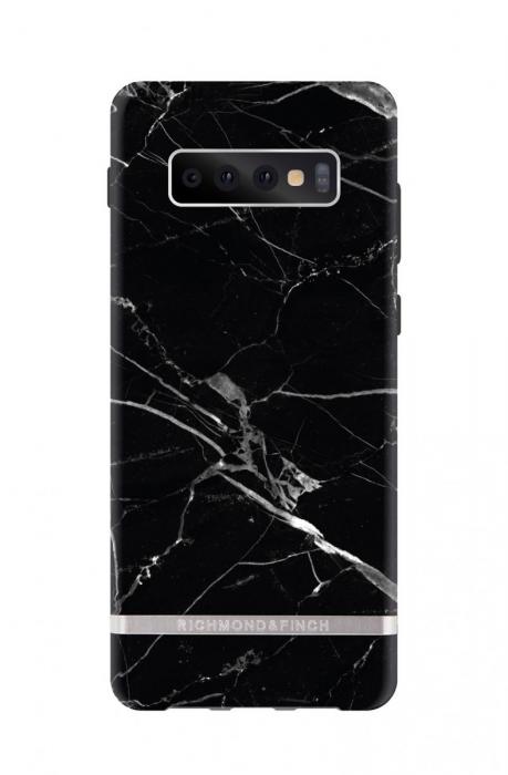 UTGATT4 - Richmond & Finch Skal fr Samsung Galaxy S10 - Black Marble