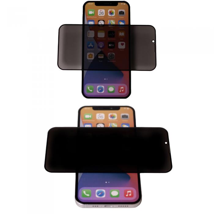 TelForceOne - iPhone 15 Pro Max Skyddsglas Integritet Hrdat Skrmskydd