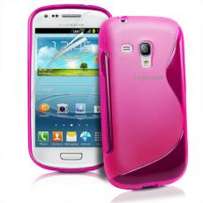 A-One Brand - FlexiCase Skal till Samsung Galaxy S3 Mini i8190 - (Rosa)