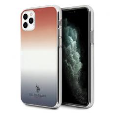 U.S. Polo Assn. - U.S. Polo Assn. Gradient Pattern Collection iPhone 11 Pro BlåRöd