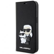 KARL LAGERFELD - Karl Lagerfeld iPhone 14 Plånboksfodral Saffiano Karl