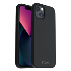 SiGN - SiGN iPhone 14 Plus Skal Liquid Silicone - Svart