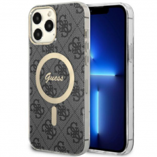 Guess - Guess iPhone 13 Pro Max Mobilskal MagSafe 4G - Svart