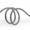 Dux Ducis - Dux Ducis USB-C-kabel 2.1A 2 m - Svart/Vit