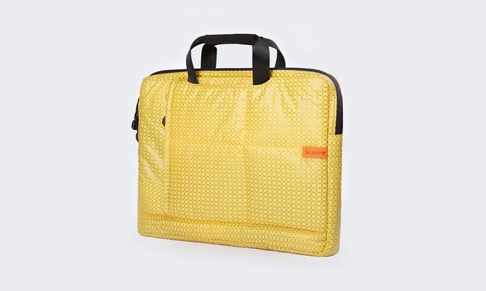 UTGATT5 - SUGEE FREE Handbag vska till brbar dator och Surfplattor 14,1'' (Gul)