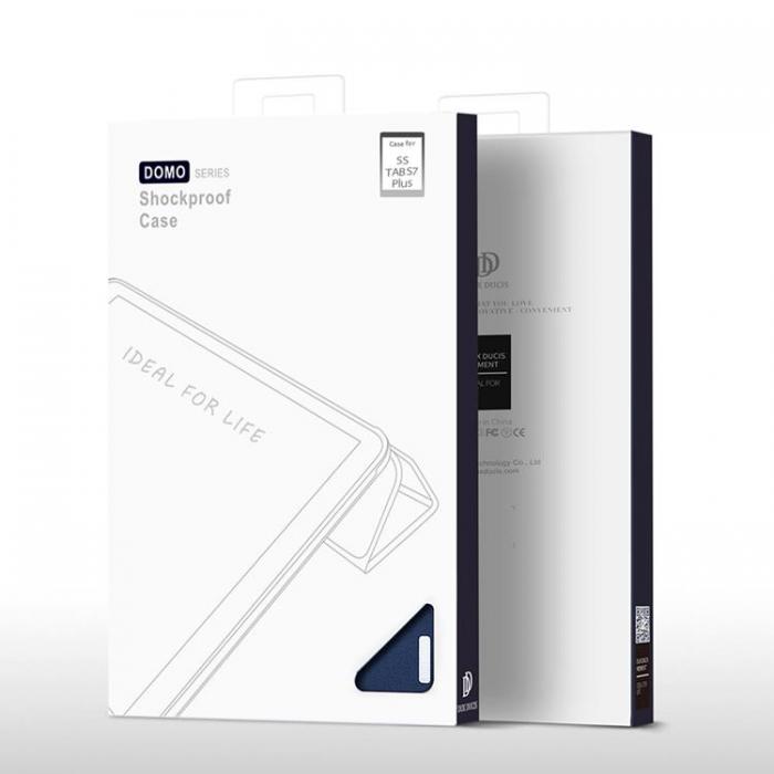 UTGATT5 - Dux Ducis Fodral Galaxy Tab S7 Plus/S7 FE/S8 Plus - Bl