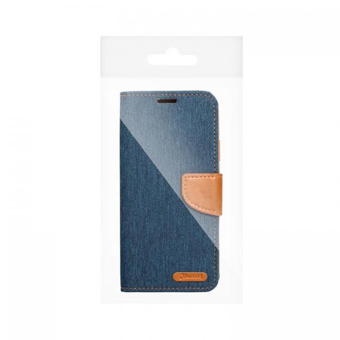 A-One Brand - Xiaomi Redmi Note 12S Plnboksfodral Canvas - Marinbl