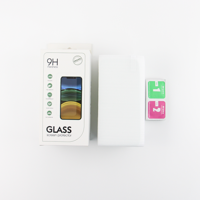 OEM - Hrdat glas 2,5D iPhone 15 Plus Skyddsfilm 50-pack