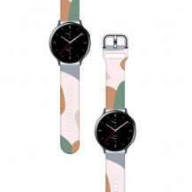 Ruhtel - Moro Strap Armband kompatibelt med Galaxy Watch 42mm