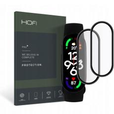 Hofi - Hofi 2-Pack Xiaomi Mi Smart Band 7 Härdat glas - Svart