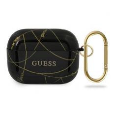 Guess - Guess gold Chain Collection airpods Pro skal Svart
