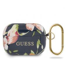 Guess - Guess N.3 Flower Collection airpods Pro skal Blå