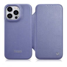 ICARER - iCarer iPhone 14 Pro Max Plånboksfodral MagSafe CE Äkta Läder