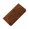 A-One Brand - Blommor iPhone 13 Pro Max Plnboksfodral - Brun