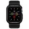 Spigen - Spigen Rugged Armor Apple Watch 4/5/6/7/8/SE (40/41 mm) Skal - Svart