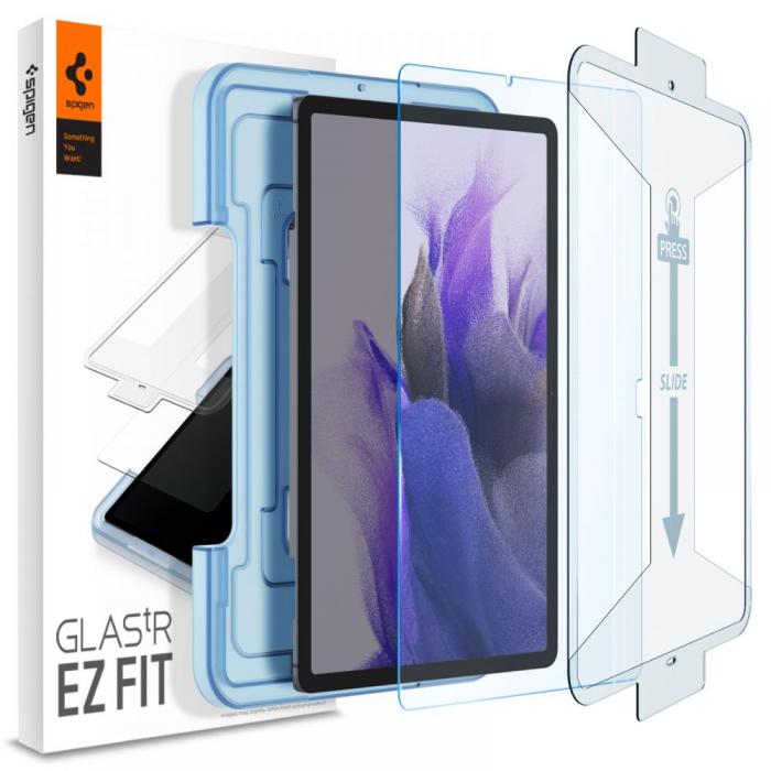 UTGATT1 - Spigen - Glas.Tr EZ Fit Hrdat Glas Galaxy Tab S7 FE 5G 12.4
