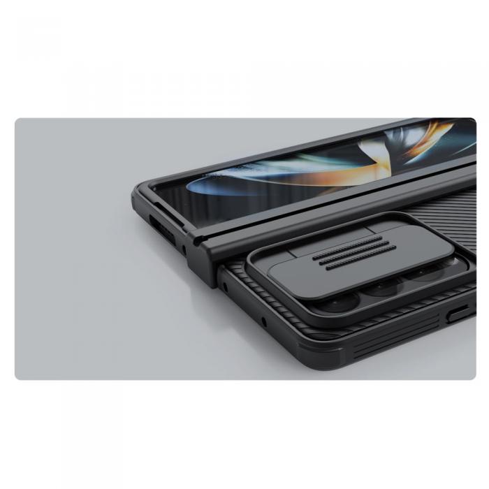 UTGATT1 - Nillkin Galaxy Z Fold 4 Skal Camshield - Svart