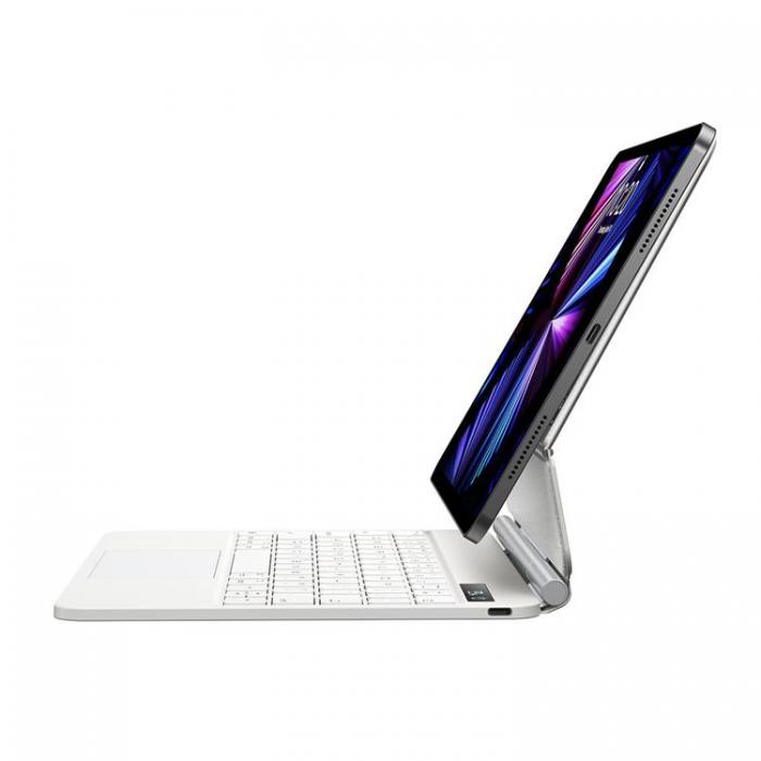 BASEUS - Baseus iPad 10 (2022) English Keyboard Skal Bluetooth - Vit