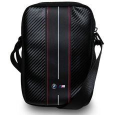 BMW - BMW Tablet Väska 8'' Carbon & Röd Stripe - Svart