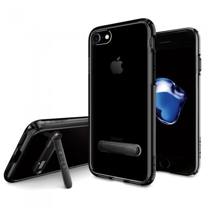 UTGATT5 - SPIGEN Ultra Hybrid S Skal till Apple iPhone 8/7 - Jet Black