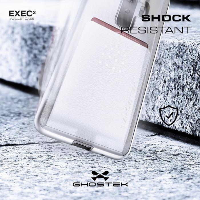 UTGATT5 - Ghostek Exec 2 Skal till Samsung Galaxy S9 Plus - Silver