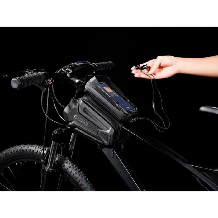 Tech-Protect - XT6 Mobilhllare fr Cykel - Svart