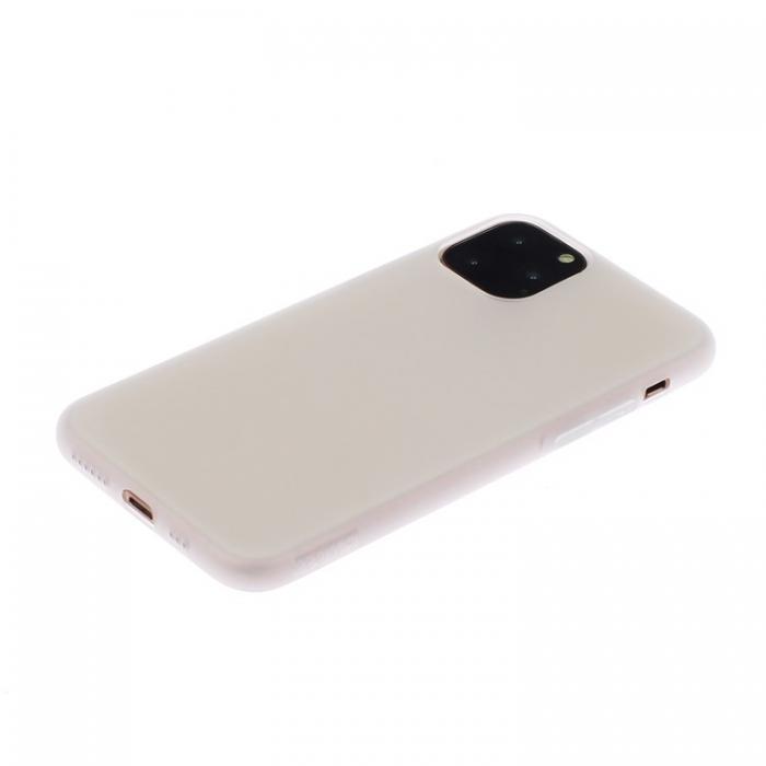 A-One Brand - iPhone 15 Pro Mobilskal TPU Matte Slim-Fit - Vit