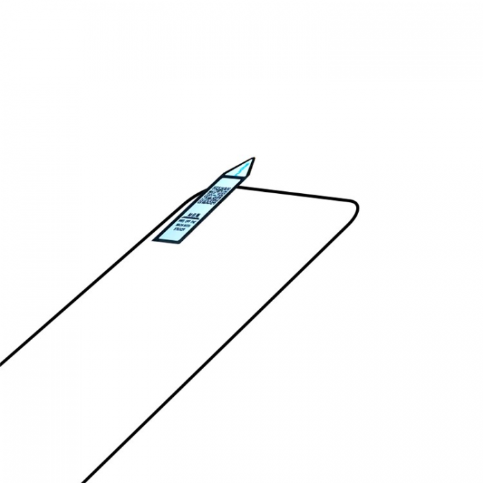 A-One Brand - [1-PACK] OnePlus Nord CE 3 Lite Hrdat Glas Skrmskydd - Svart