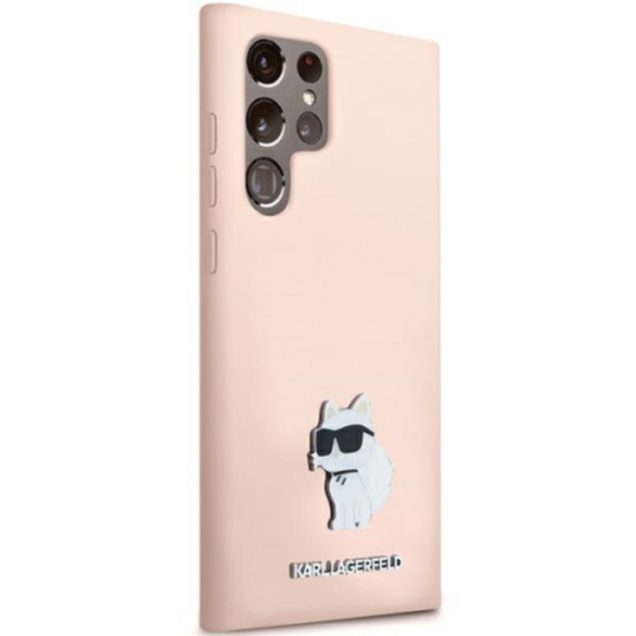 KARL LAGERFELD - Karl Lagerfeld Galaxy S23 Ultra Mobilskal Silikon Choupette