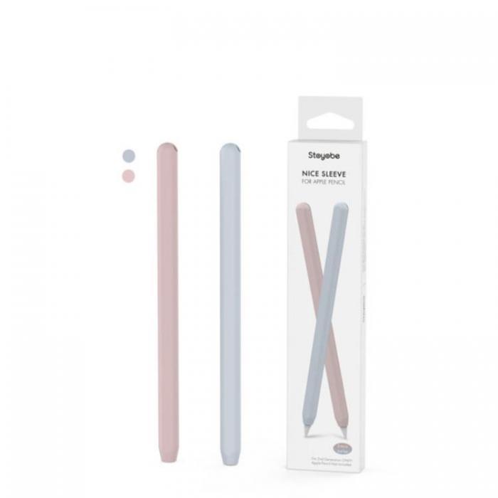 UTGATT5 - [2 Pack] Stoyobe Skal till Apple Pencil - Rosa/LjusBl