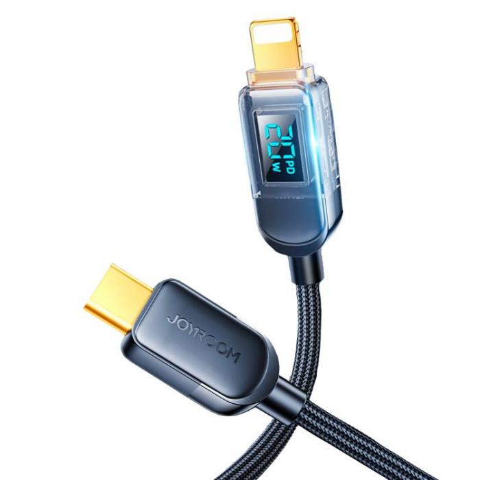 Joyroom - Joyroom Kabel USB-C Till Lightning 20W Power Display - Svart