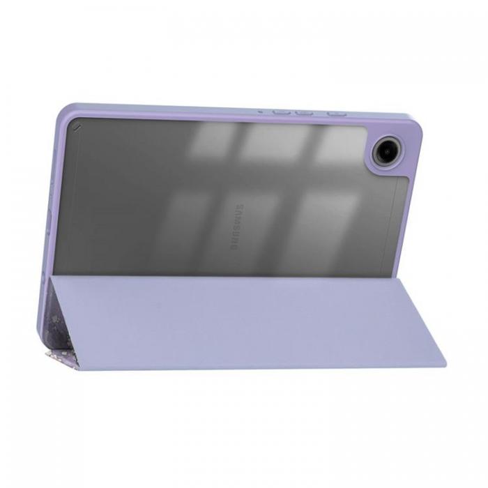 Tech-Protect - Tech-Protect Galaxy Tab A9 Fodral Hybrid - Voilet Marble