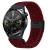 A-One Brand - Galaxy Watch (20mm) Armband Hoco Braided Nylon - Röd