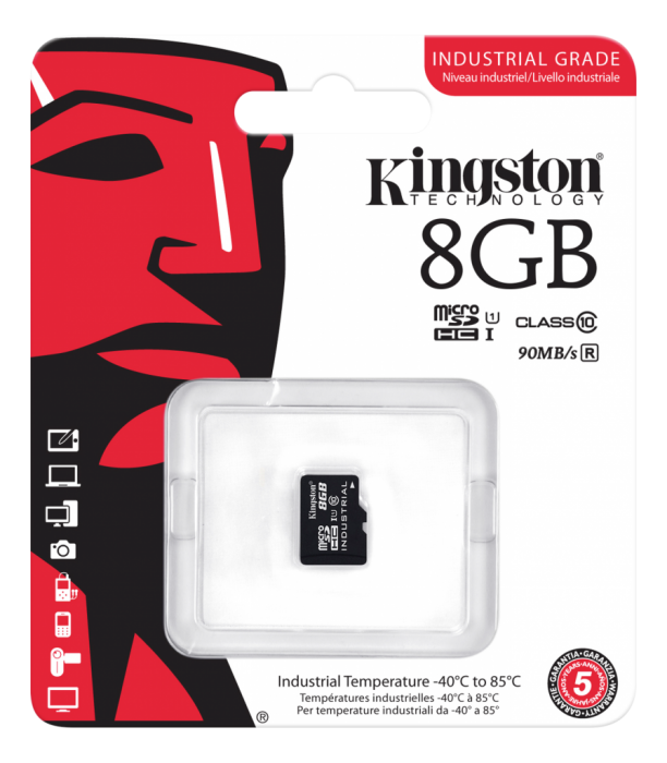 UTGATT5 - Kingston 8GB microSDHC UHS-I