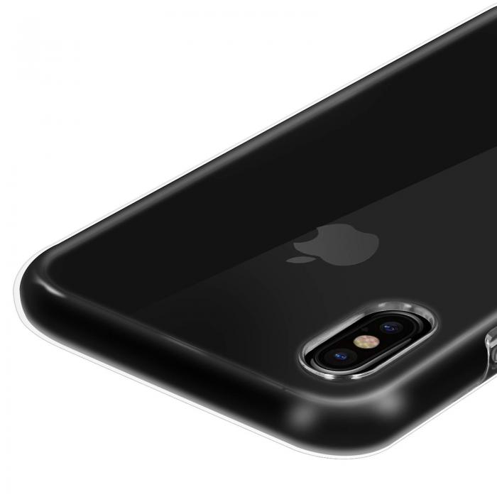 A-One Brand - 360 Heltckande Skal till iPhone X - Clear