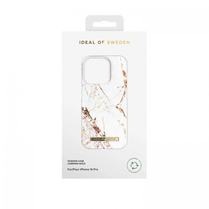 iDeal of Sweden - iDeal of Sweden iPhone 15 Pro Mobilskal - Carrara Guld