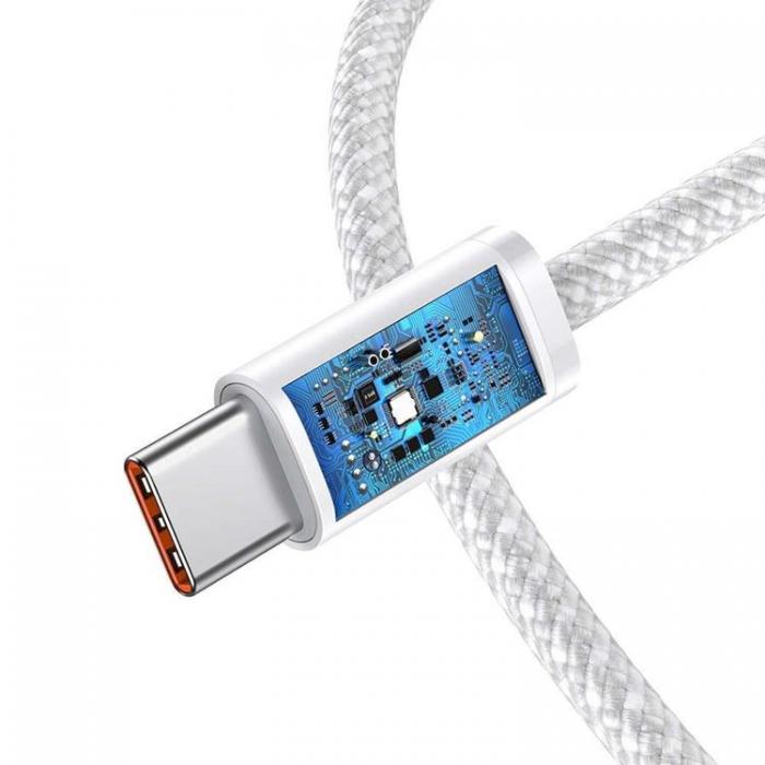 UTGATT1 - BASEUS Kabel USB-C PD 100W Dynamic Series 1m - Vit
