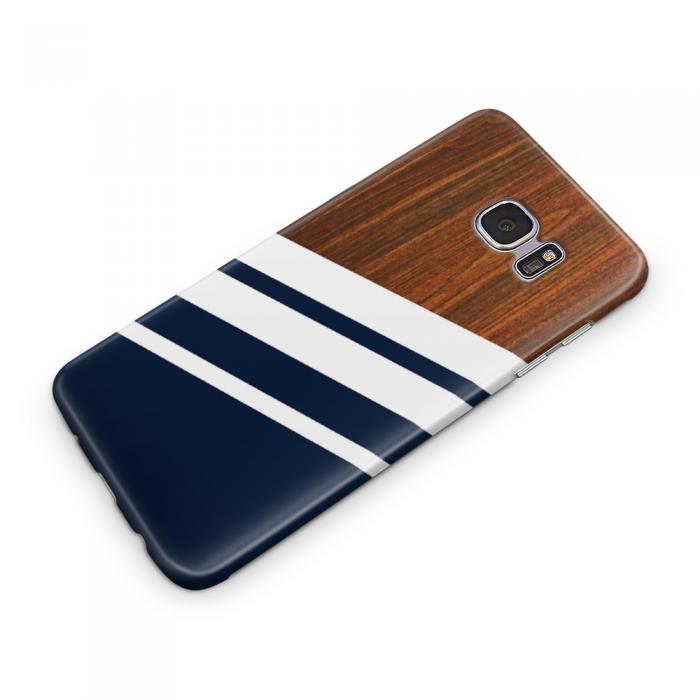 UTGATT5 - Skal till Samsung Galaxy S7 - Wooden Navy B