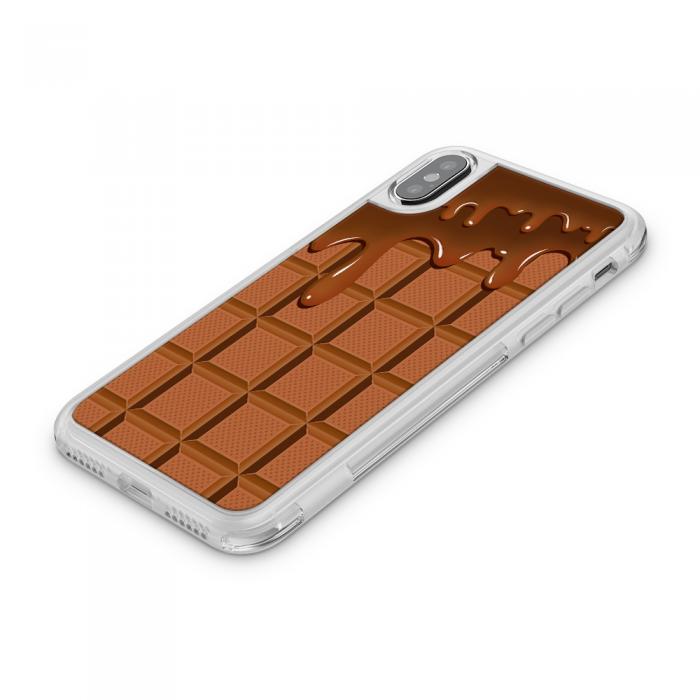 UTGATT5 - Fashion mobilskal till Apple iPhone X - Choklad