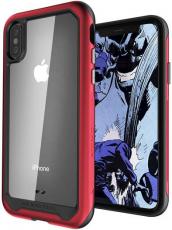 Ghostek - Ghostek Atmoic Slim Skal till Apple iPhone XS Max - Röd