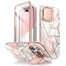 SupCase - SupCase iPhone 15 Pro Mobilskal Magsafe Cosmo - Marble