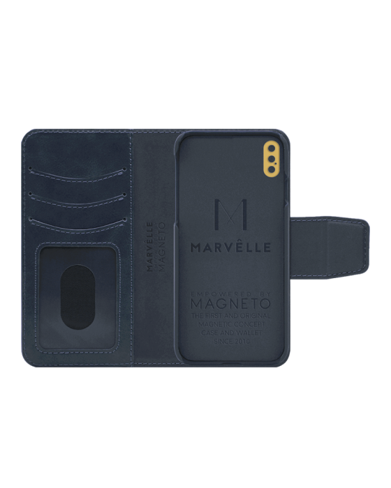 UTGATT4 - Marvlle N301 Plnboksfodral iPhone XR - Oxford Blue