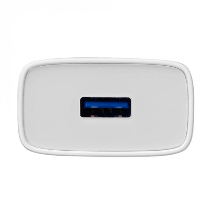 UTGATT1 - Vivanco USB Hemladdare QC 3.0 18W USB-A/C 1.2m - Vit