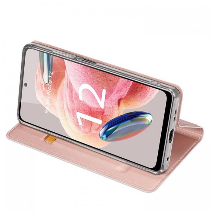 Dux Ducis - Dux Duxis Xiaomi Redmi Note 12 Pro Plnboksfodral Skin Pro - Rosa