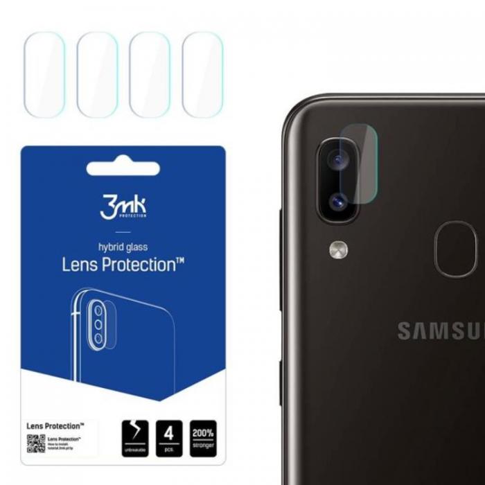 3MK - 3MK Galaxy A20e Kameralinsskydd i Hrdat Glas