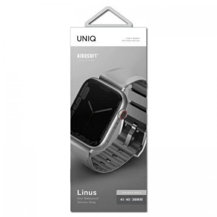 UNIQ - Uniq Apple Watch 4/5/6/7/8/SE/SE2/Ultra (45/44/42mm) Armband Silicon