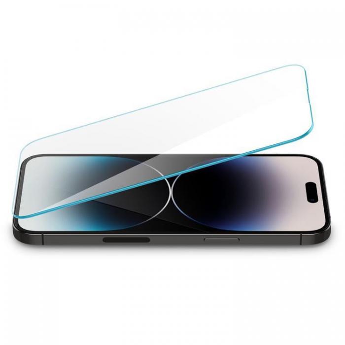Spigen - Spigen iPhone 14 Pro Hrdat Glas Skrmskydd Privacy