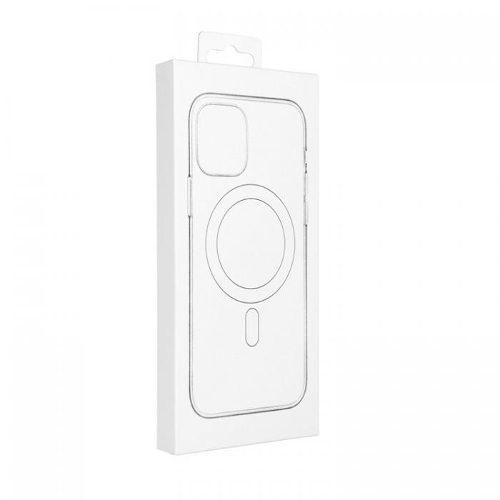 A-One Brand - iPhone 15 Pro Max Mobilskal Magsafe Silikon - Svart