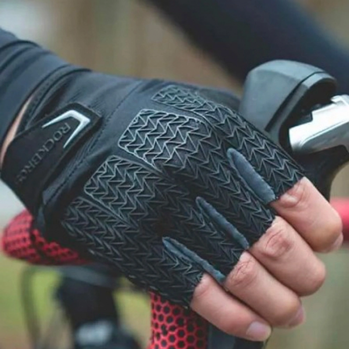 Rockbros - Rockbros Cykel Handskar Med Gel Inserts S169GBR XL - Svart/Gr