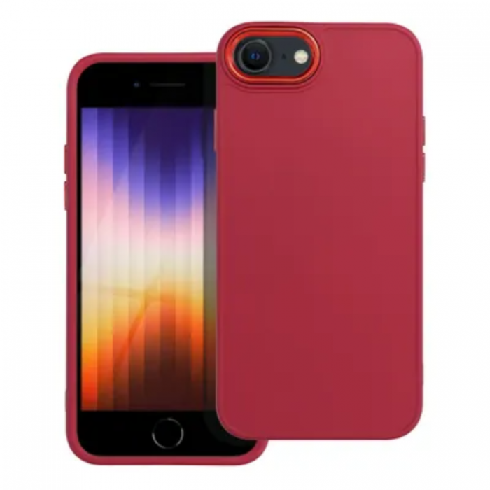 A-One Brand - iPhone SE 2022 Mobilskal Frame - Magenta